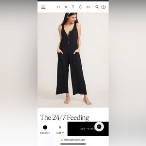 Hatch collection 24/7 feeding Jumpsuit